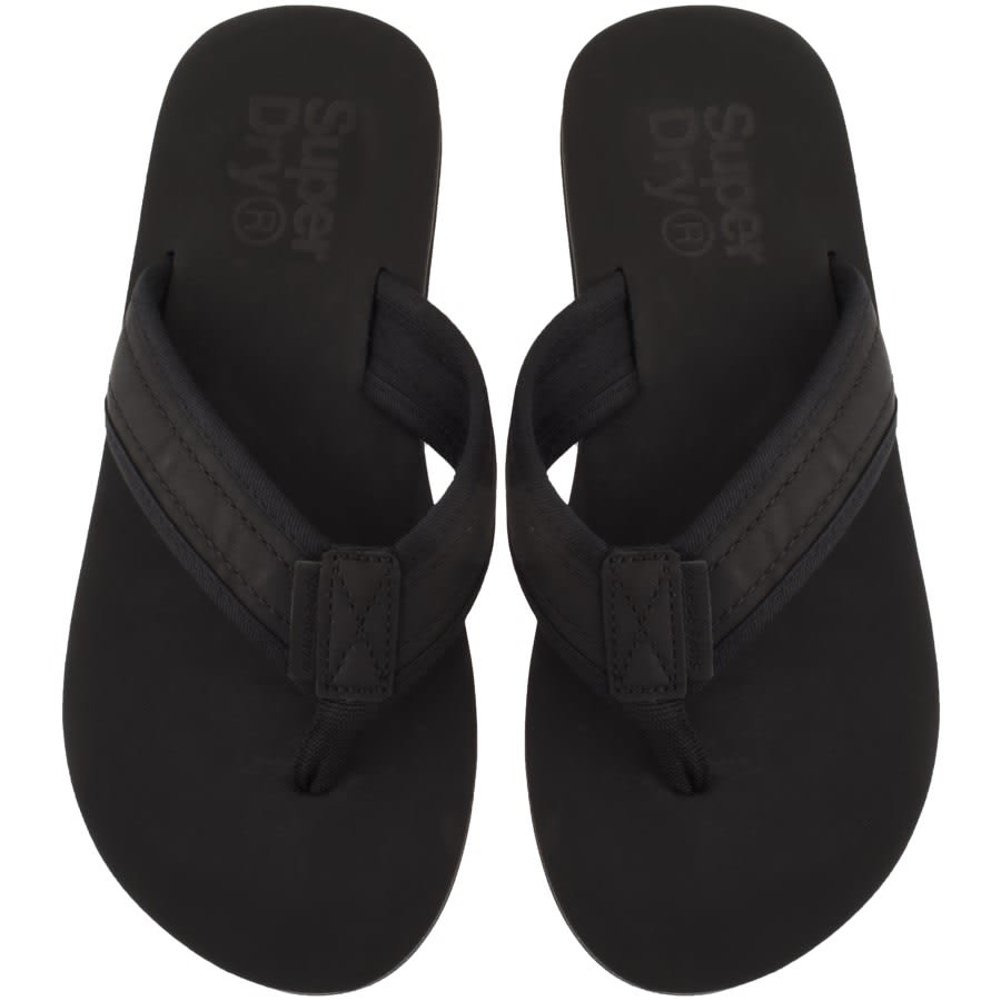 Alternative Image for ProductSuperdry Premium Flip Flops Black1
