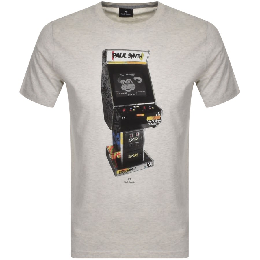 Alternative Image for ProductPS By Paul Smith Arcade T Shirt Grey1