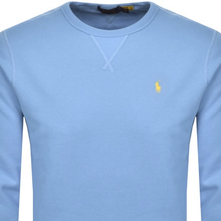 Alternative Image for ProductRalph Lauren Crew Neck Sweatshirt Blue2