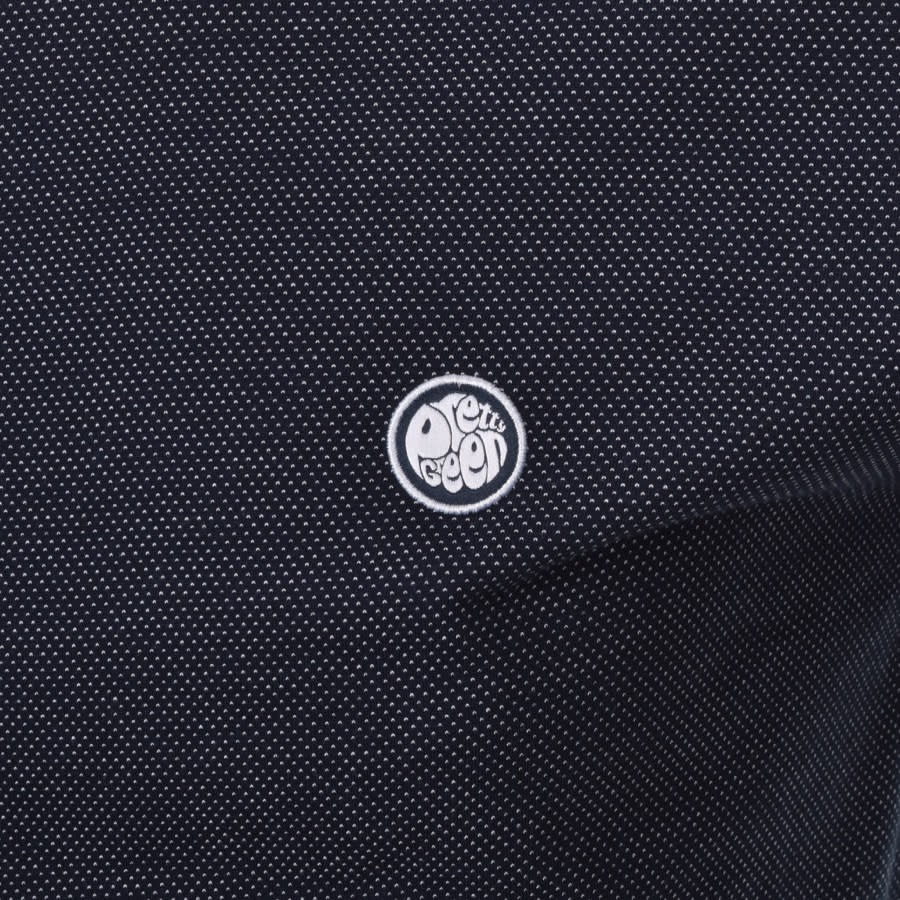 Alternative Image for ProductPretty Green Birdseye Tipped T Shirt Navy3