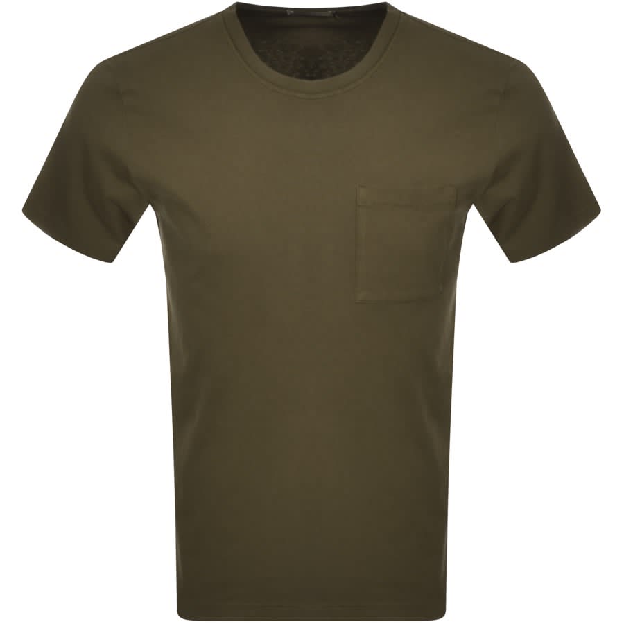 Alternative Image for ProductNudie Jeans Roy T Shirt Green1