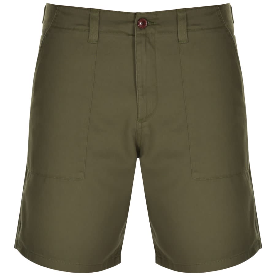 Alternative Image for ProductFarah Vintage Sepel Twill Shorts Green1