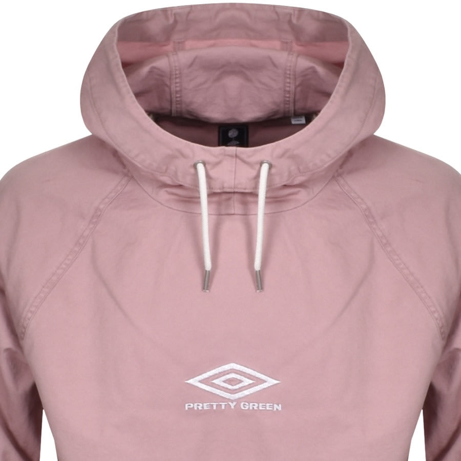 Alternative Image for ProductPretty Green x Umbro Hooded Top Pink2