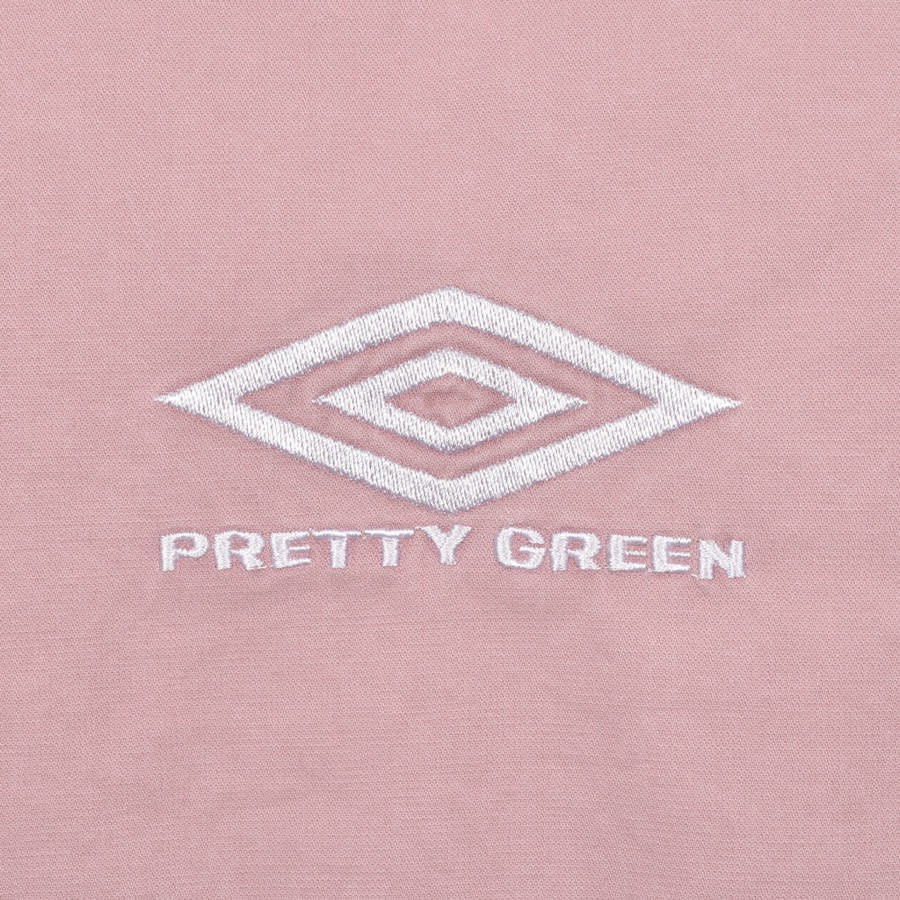 Alternative Image for ProductPretty Green x Umbro Hooded Top Pink3