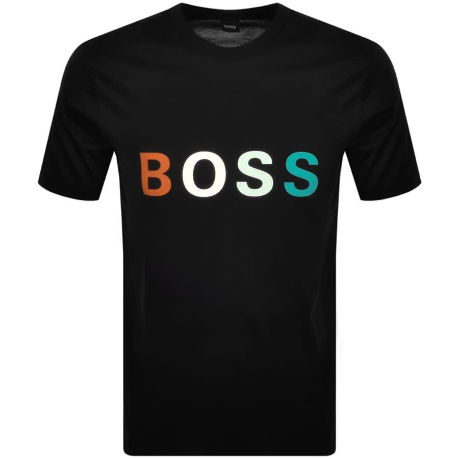 Alternative Image for ProductBOSS Tiburt 241 Logo T Shirt Black1