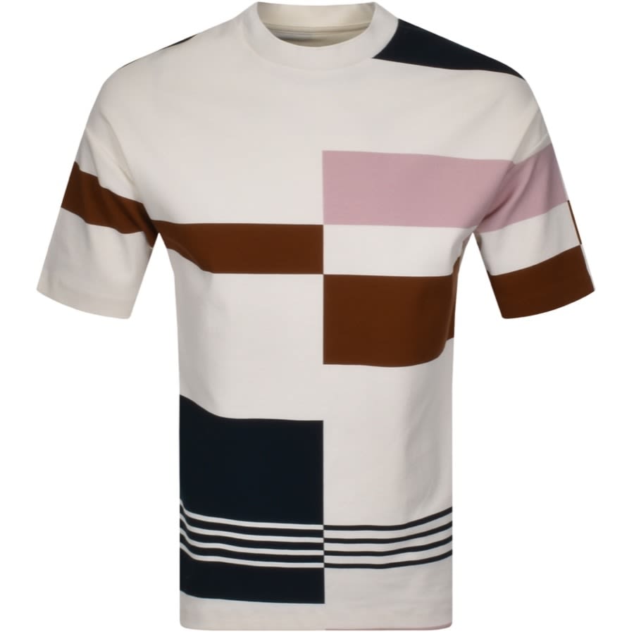 Alternative Image for ProductBOSS Tames 27 Logo T Shirt White1