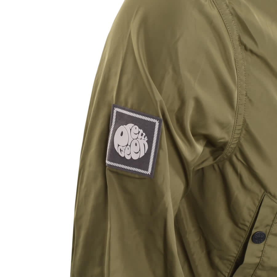 Alternative Image for ProductPretty Green Ridley Hooded Jacket Green3