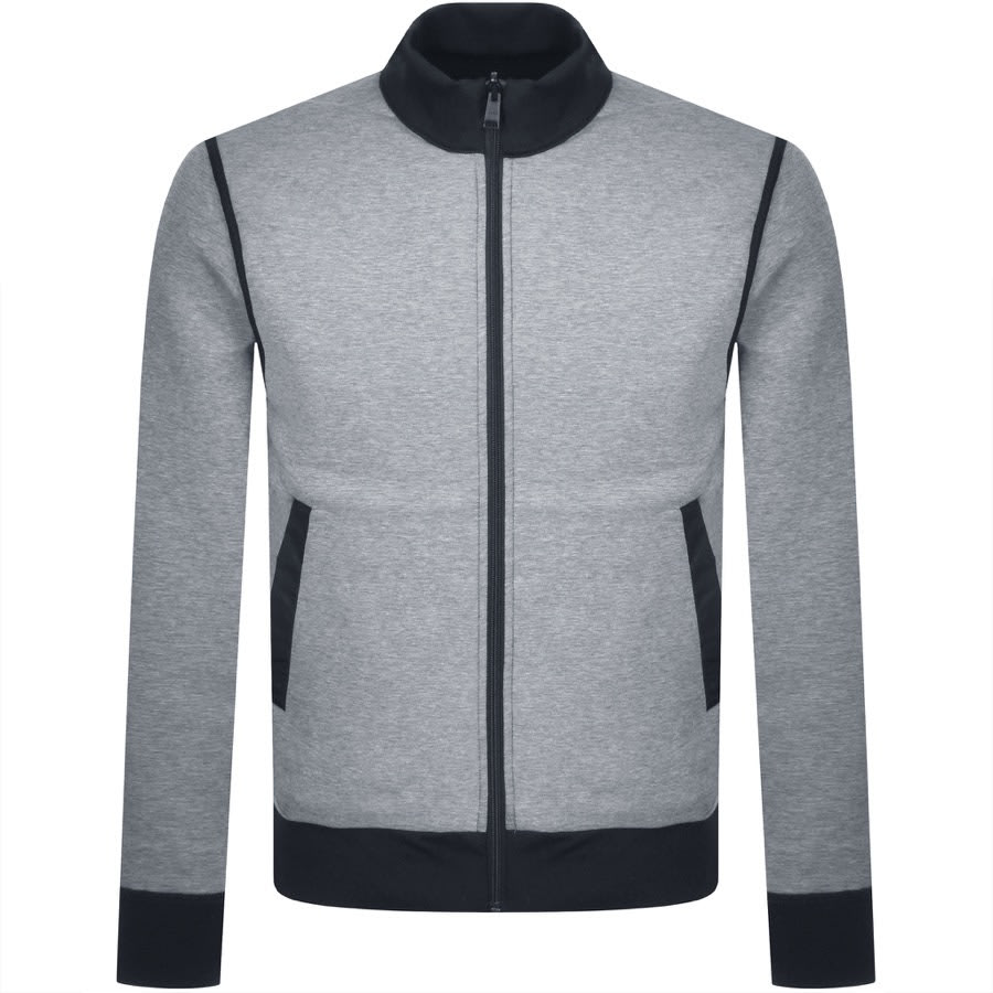 Alternative Image for ProductBOSS Reversible Full Zip Sweatshirt Navy2