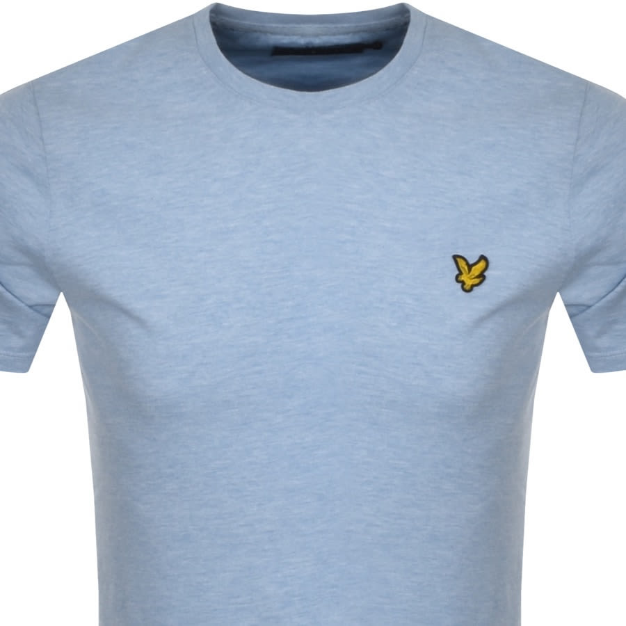 Alternative Image for ProductLyle And Scott Marl Crew Neck T Shirt Blue2
