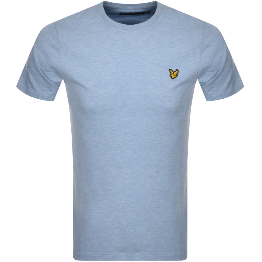 Alternative Image for ProductLyle And Scott Marl Crew Neck T Shirt Blue1