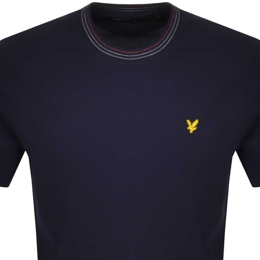 Alternative Image for ProductLyle And Scott Wide Tipped T Shirt Navy2