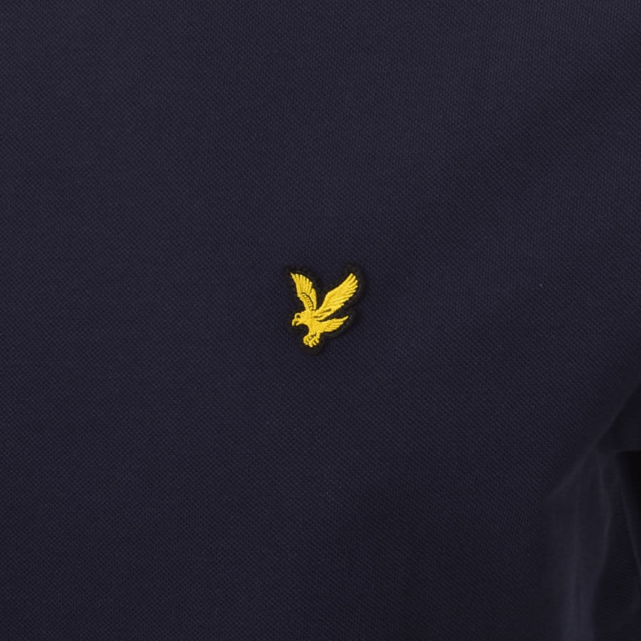 Alternative Image for ProductLyle And Scott Wide Tipped T Shirt Navy3