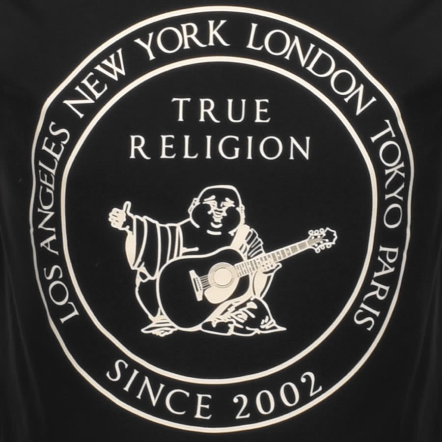 Alternative Image for ProductTrue Religion Buddha Stamp T Shirt Black3