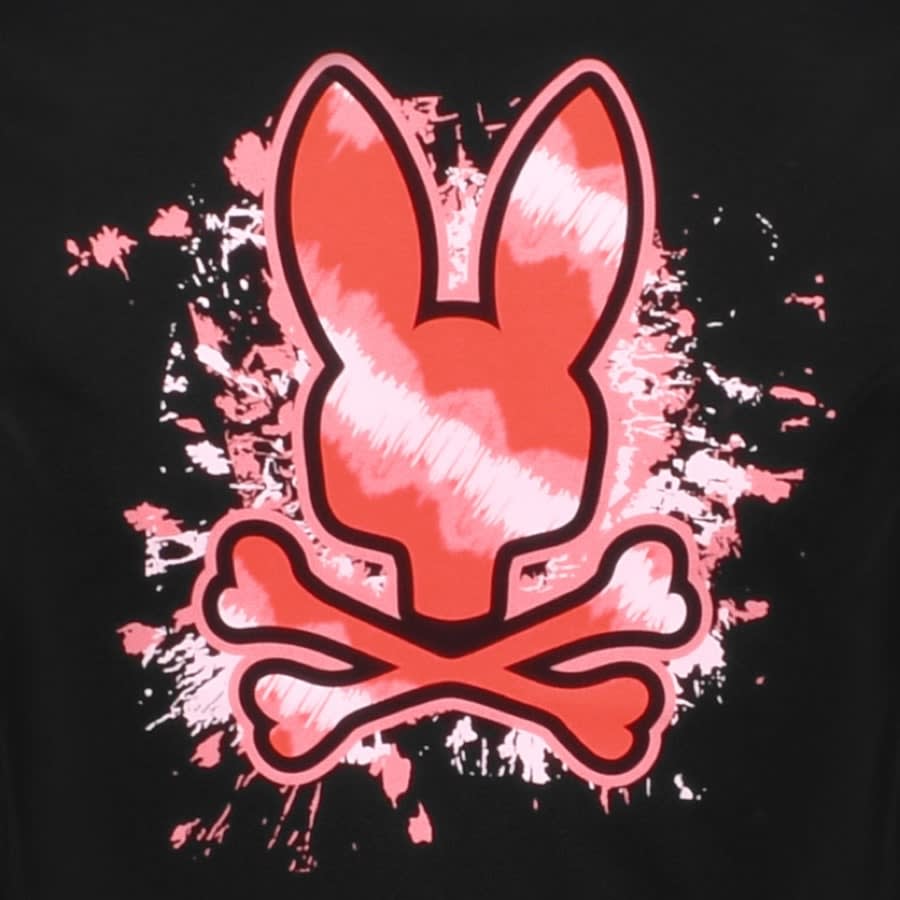 Alternative Image for ProductPsycho Bunny Drayton Logo T Shirt Black3