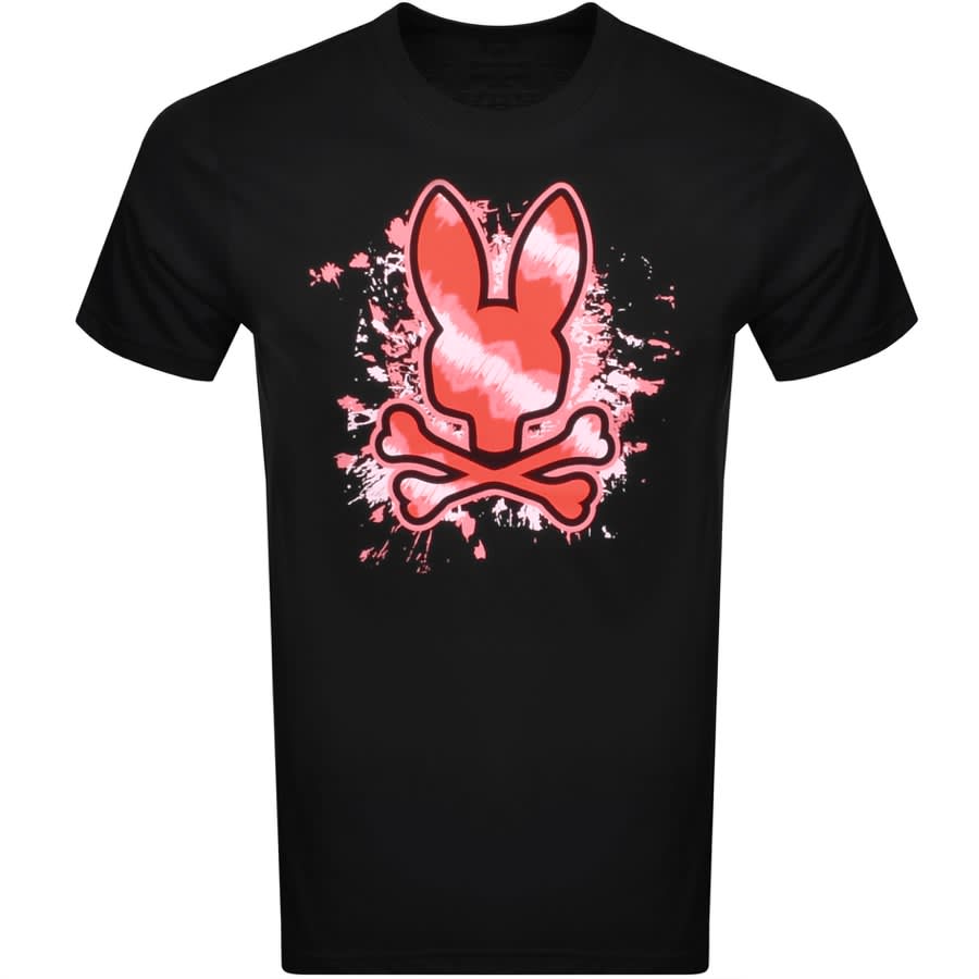 Alternative Image for ProductPsycho Bunny Drayton Logo T Shirt Black1