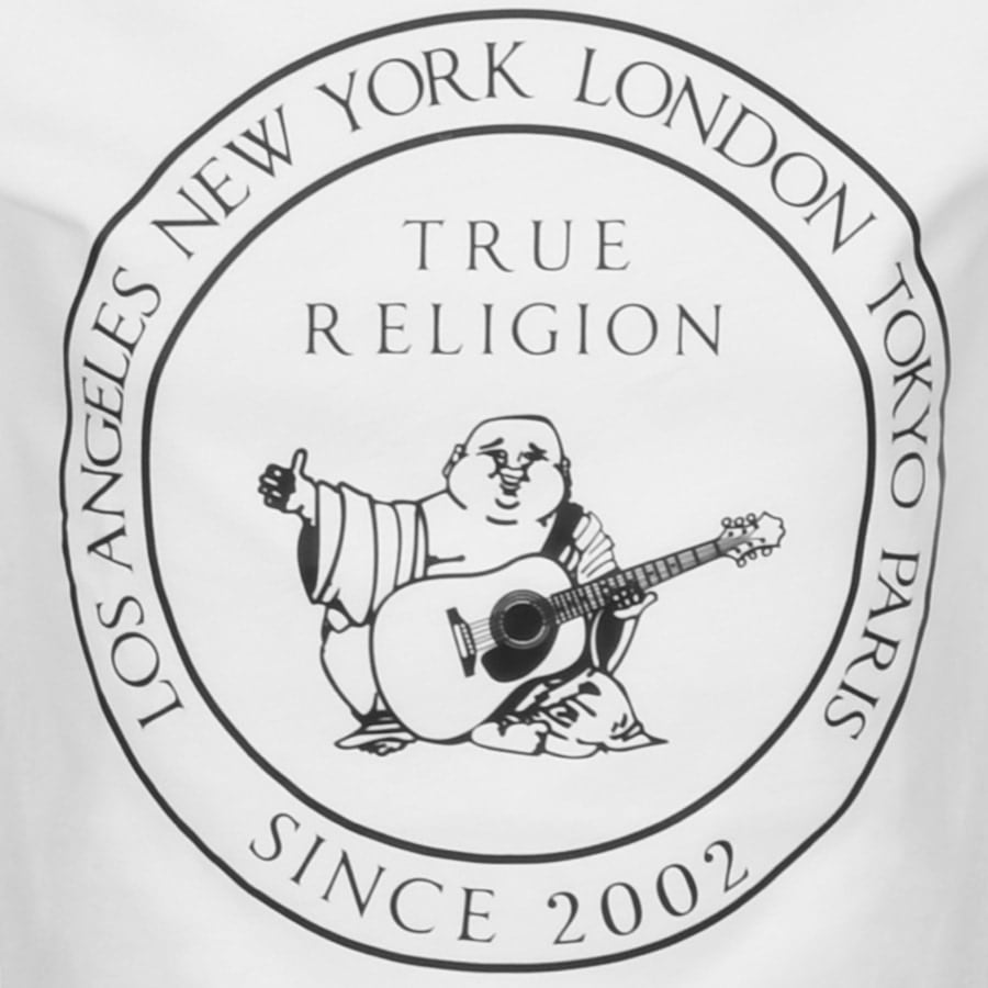 Alternative Image for ProductTrue Religion Buddha Stamp T Shirt White3