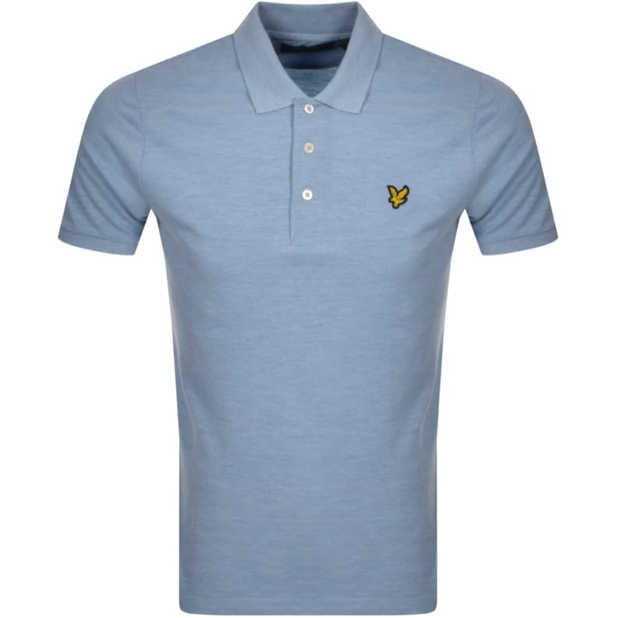 Alternative Image for ProductLyle And Scott Short Sleeved Polo T Shirt Blue1