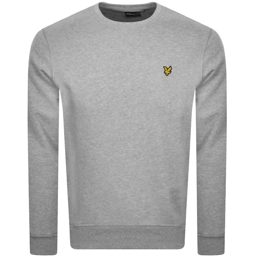 Alternative Image for ProductLyle And Scott Crew Neck Sweatshirt Grey1