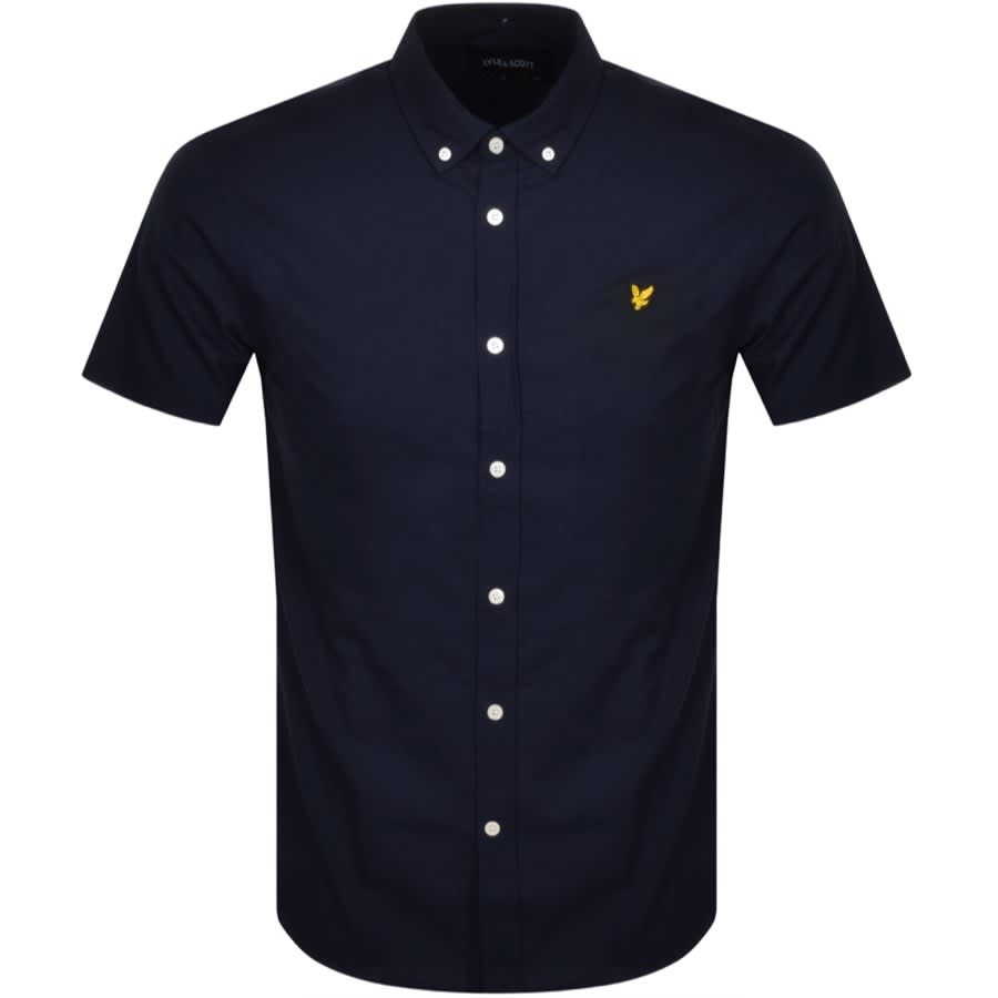 Alternative Image for ProductLyle And Scott Short Sleeve Shirt Navy1