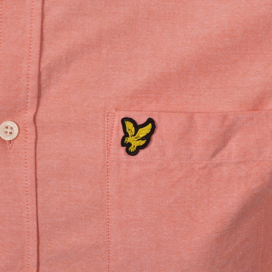 Alternative Image for ProductLyle And Scott Oxford Long Sleeve Shirt Orange3