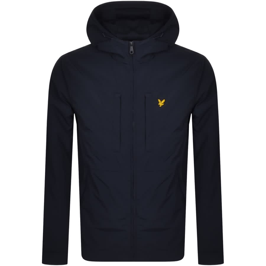 Alternative Image for ProductLyle And Scott Panelled Jacket Navy1