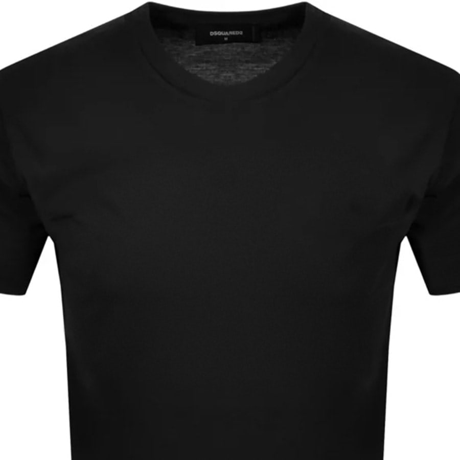 Alternative Image for ProductDSQUARED2 Logo Sleeve T Shirt Black2