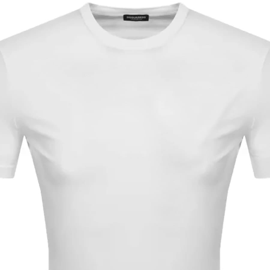 Alternative Image for ProductDSQUARED2 Logo Sleeve T Shirt White2