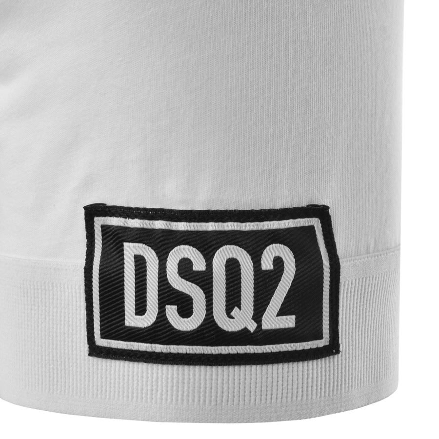 Alternative Image for ProductDSQUARED2 Logo Sleeve T Shirt White3