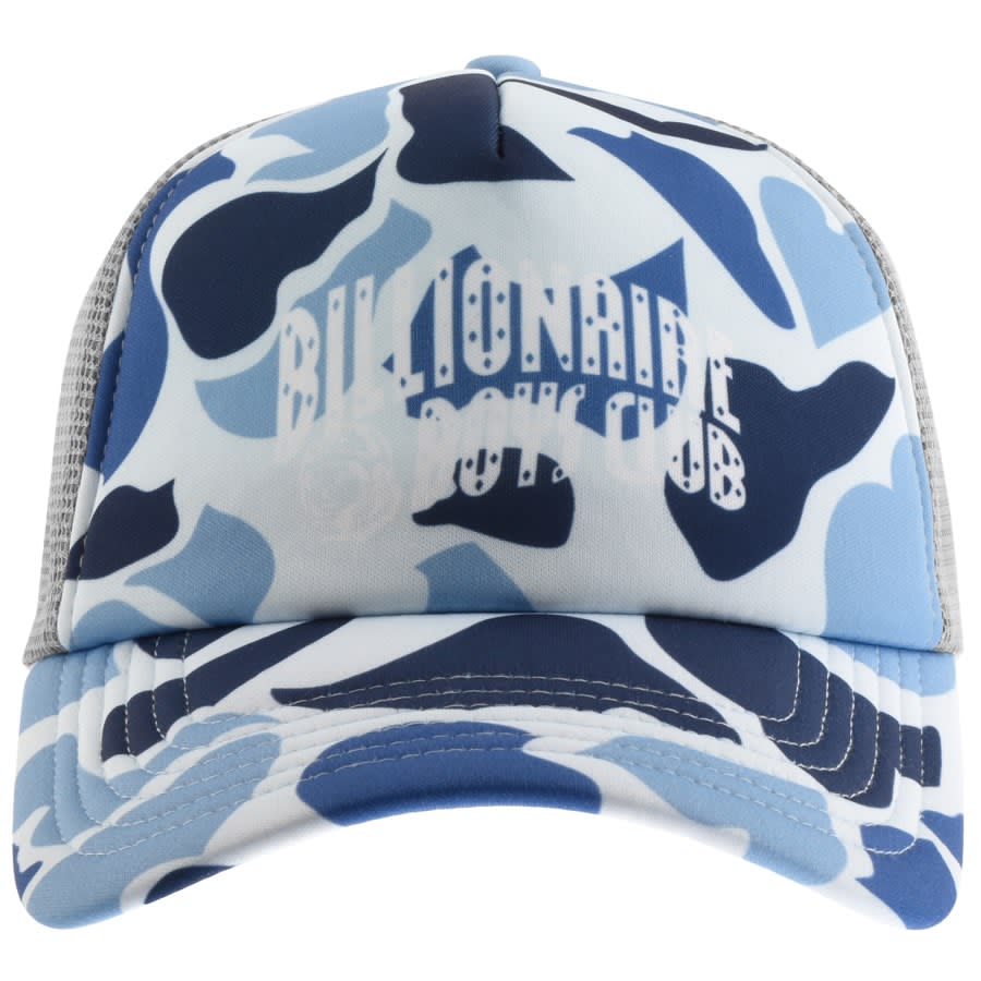 Alternative Image for ProductBillionaire Boys Club Camo Trucker Cap Blue1