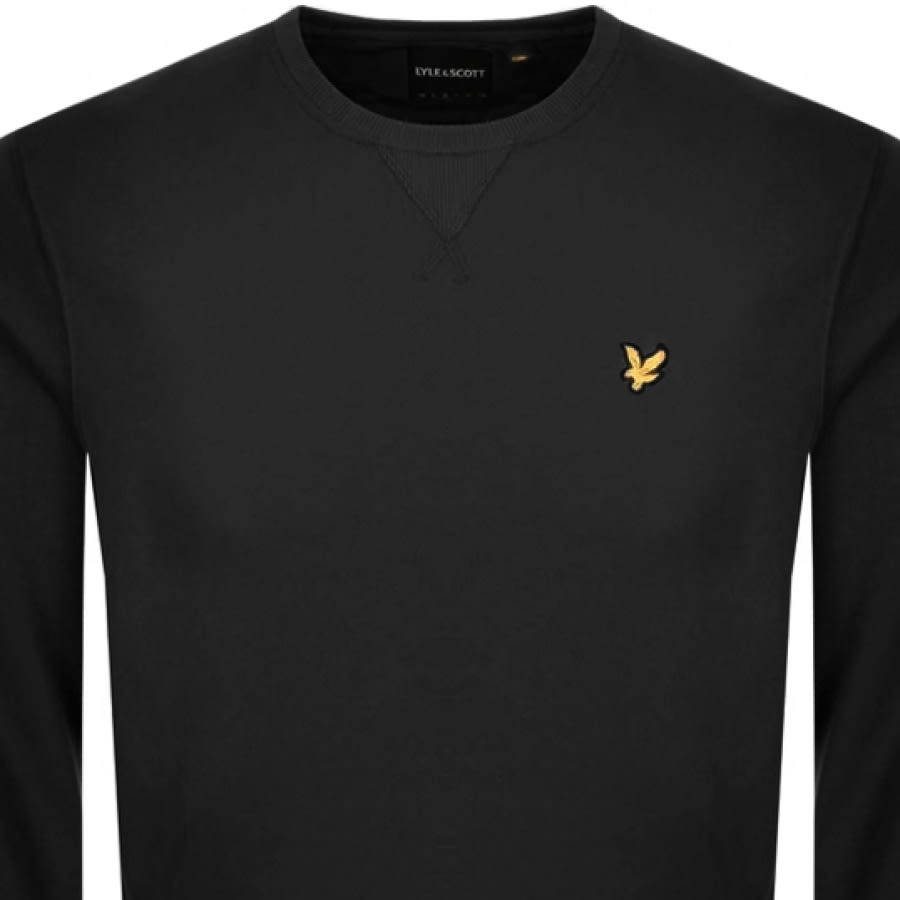 Alternative Image for ProductLyle And Scott Crew Neck Sweatshirt Black2