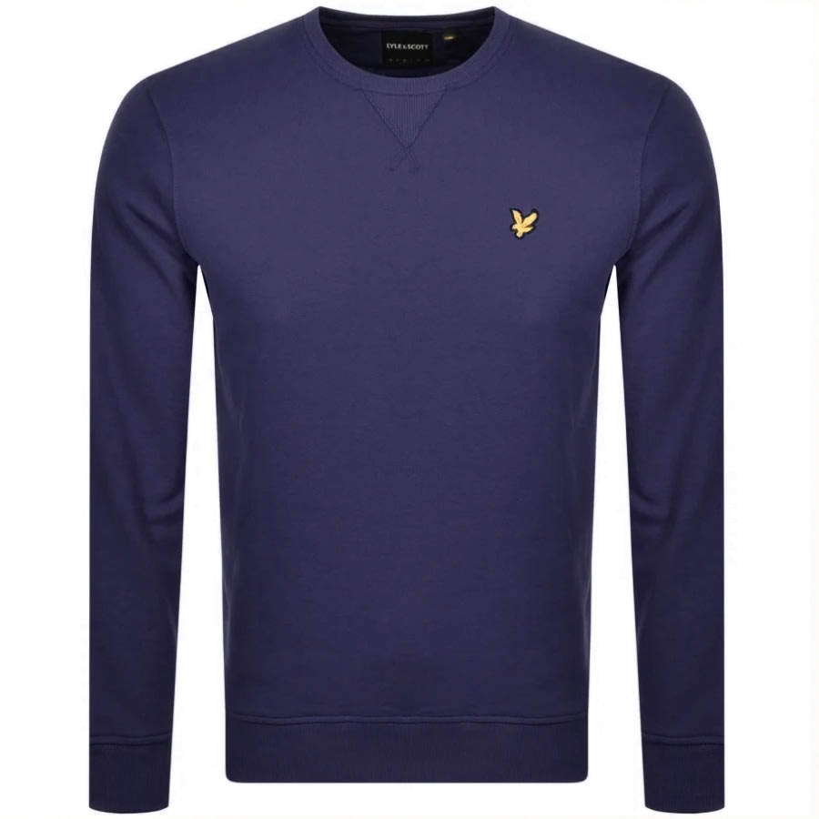 Alternative Image for ProductLyle And Scott Crew Neck Sweatshirt Navy1
