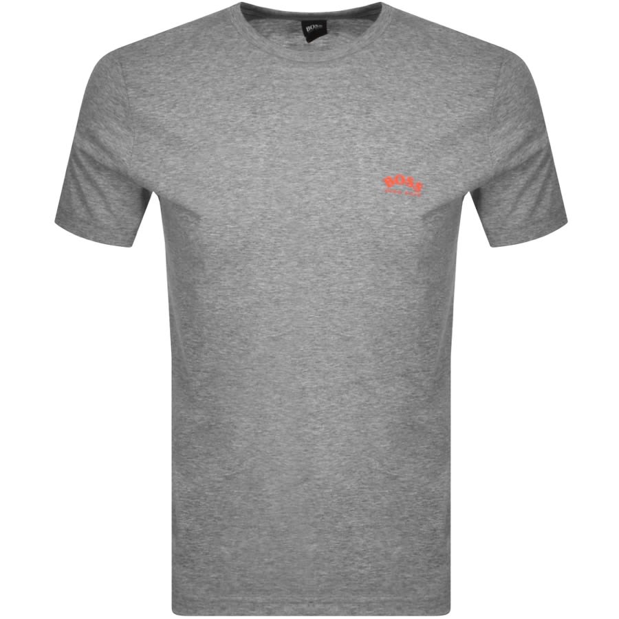 Alternative Image for ProductBOSS Tee Curved T Shirt Grey1
