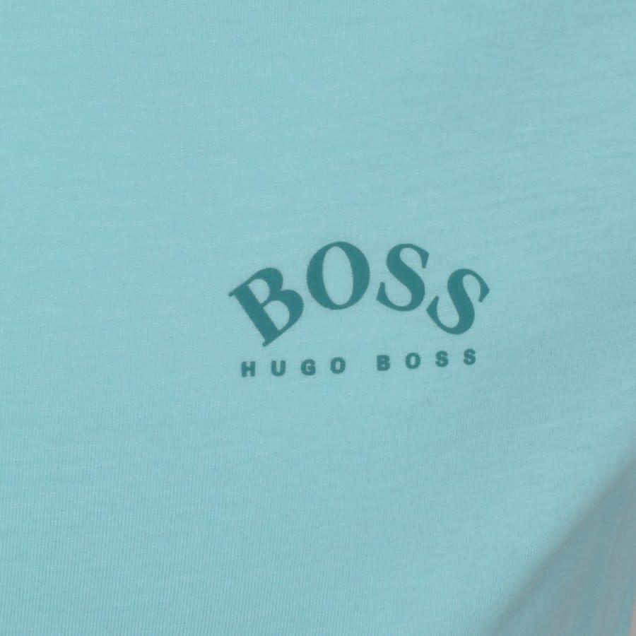 Alternative Image for ProductBOSS Tee Curved T Shirt Blue3
