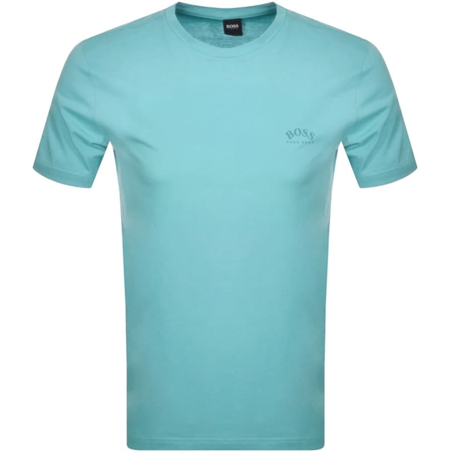 Alternative Image for ProductBOSS Tee Curved T Shirt Blue1