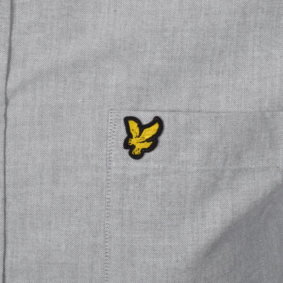 Alternative Image for ProductLyle And Scott Oxford Short Sleeve Shirt Grey3