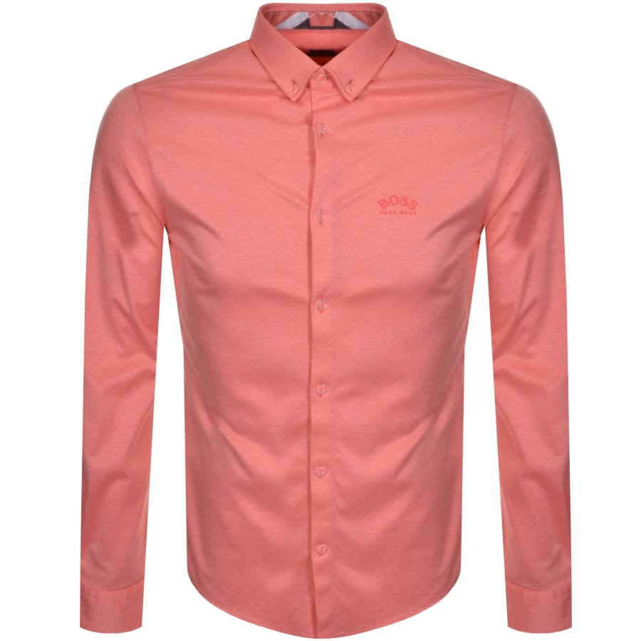 Alternative Image for ProductBOSS Biado R Long Sleeved Shirt Pink1