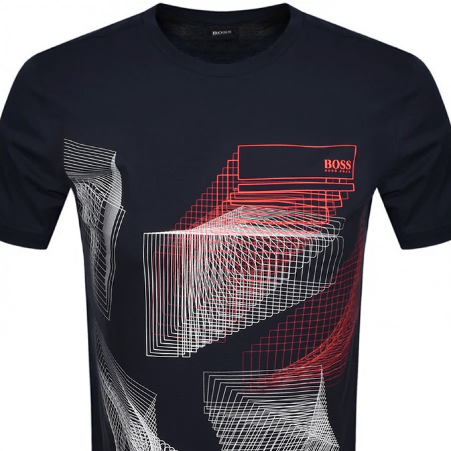 Alternative Image for ProductBOSS Tee 2 T Shirt Navy2