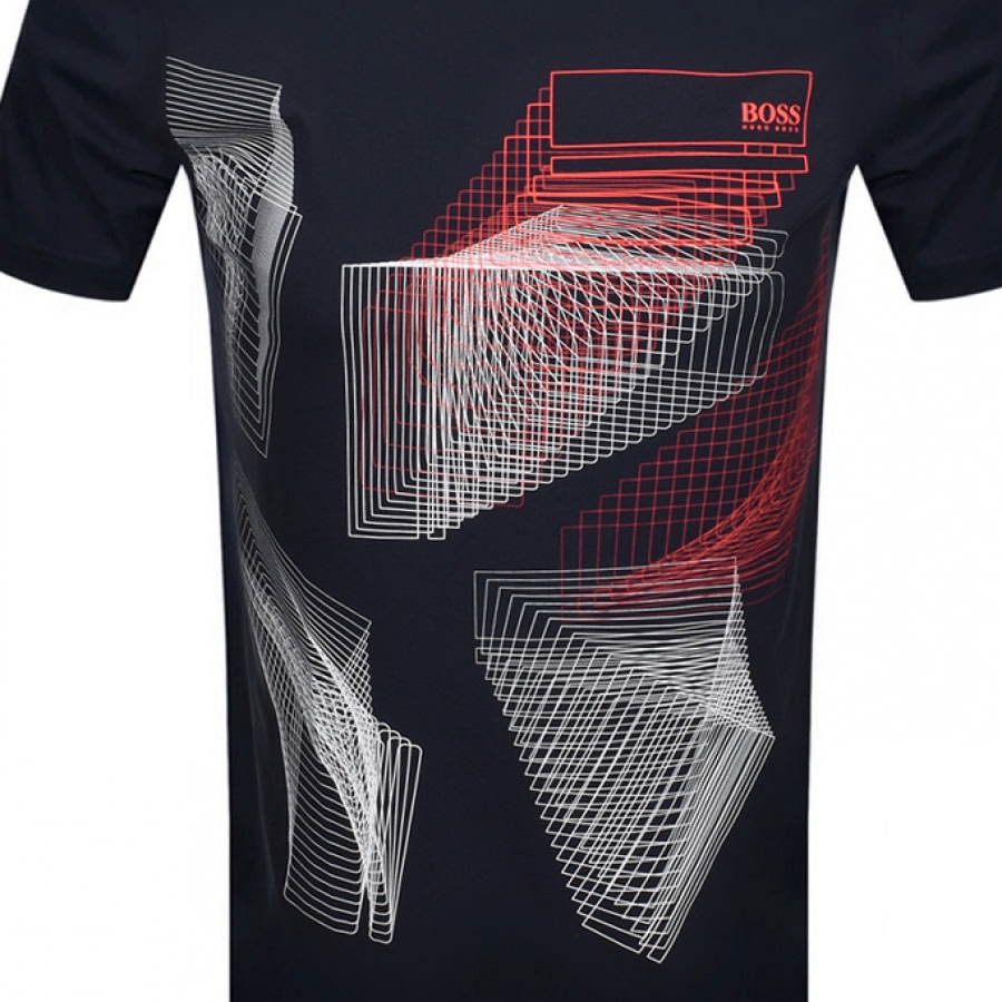 Alternative Image for ProductBOSS Tee 2 T Shirt Navy3