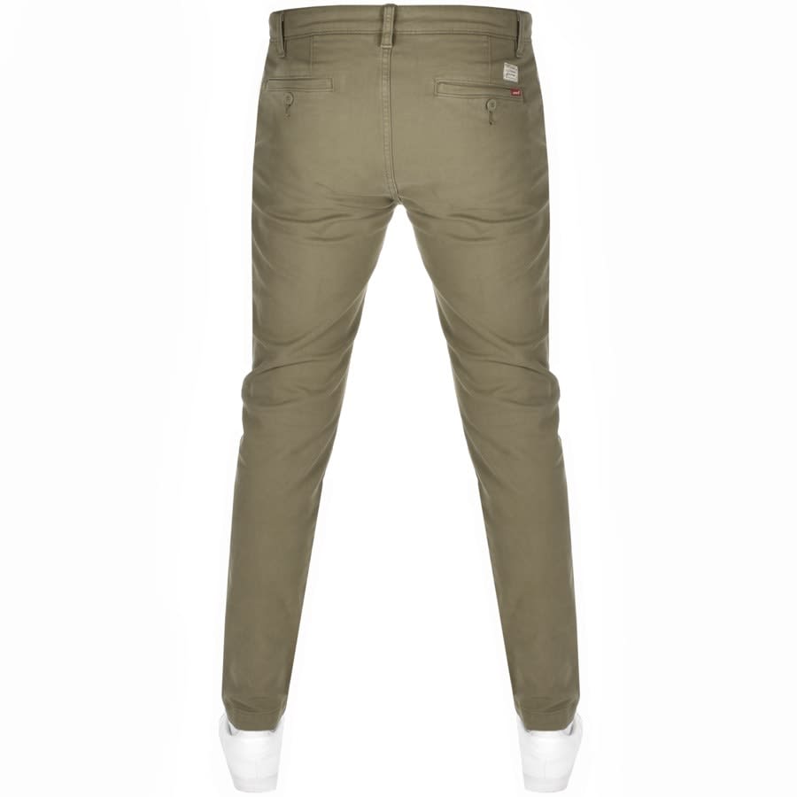 Alternative Image for ProductLevis Standard Taper Chinos Green2