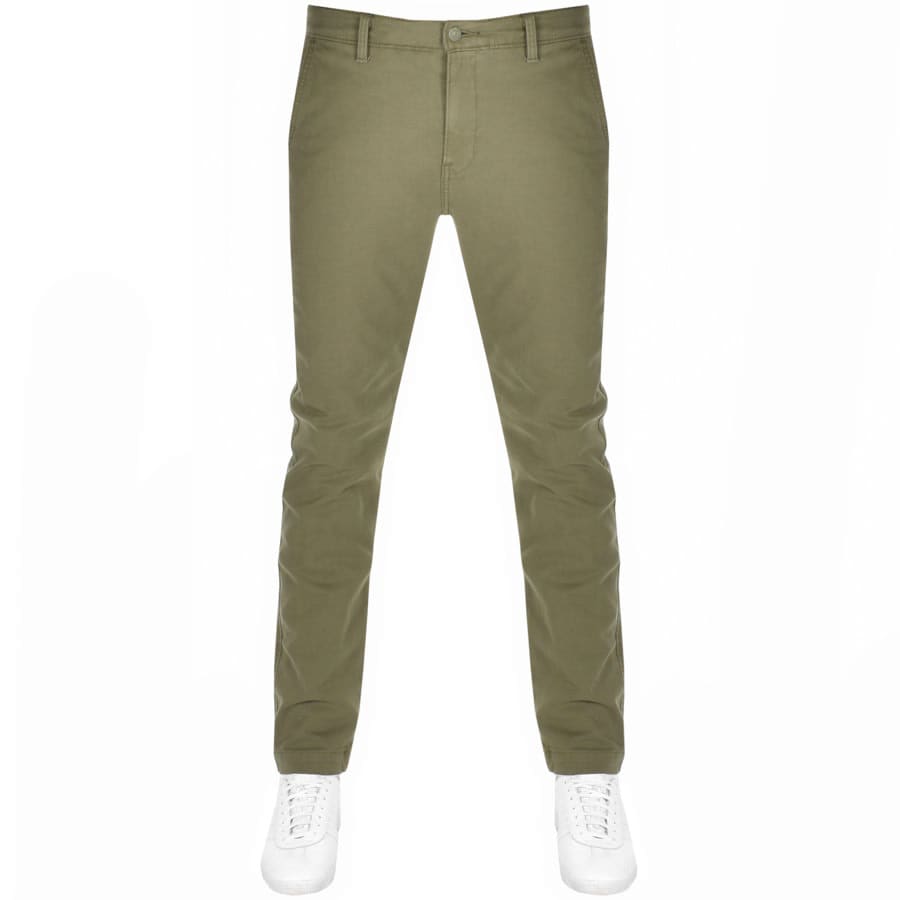 Alternative Image for ProductLevis Standard Taper Chinos Green1