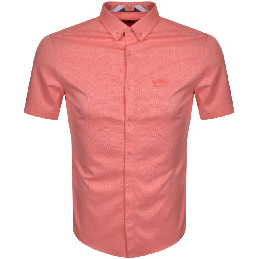 Alternative Image for ProductBOSS Biada R Short Sleeved Shirt Pink1
