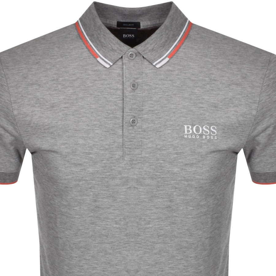 Alternative Image for ProductBOSS Paddy Pro Polo T Shirt Grey2