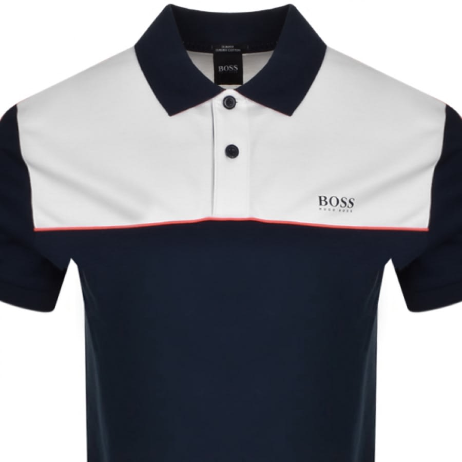 Alternative Image for ProductBOSS Paule 1 Polo T Shirt Navy2