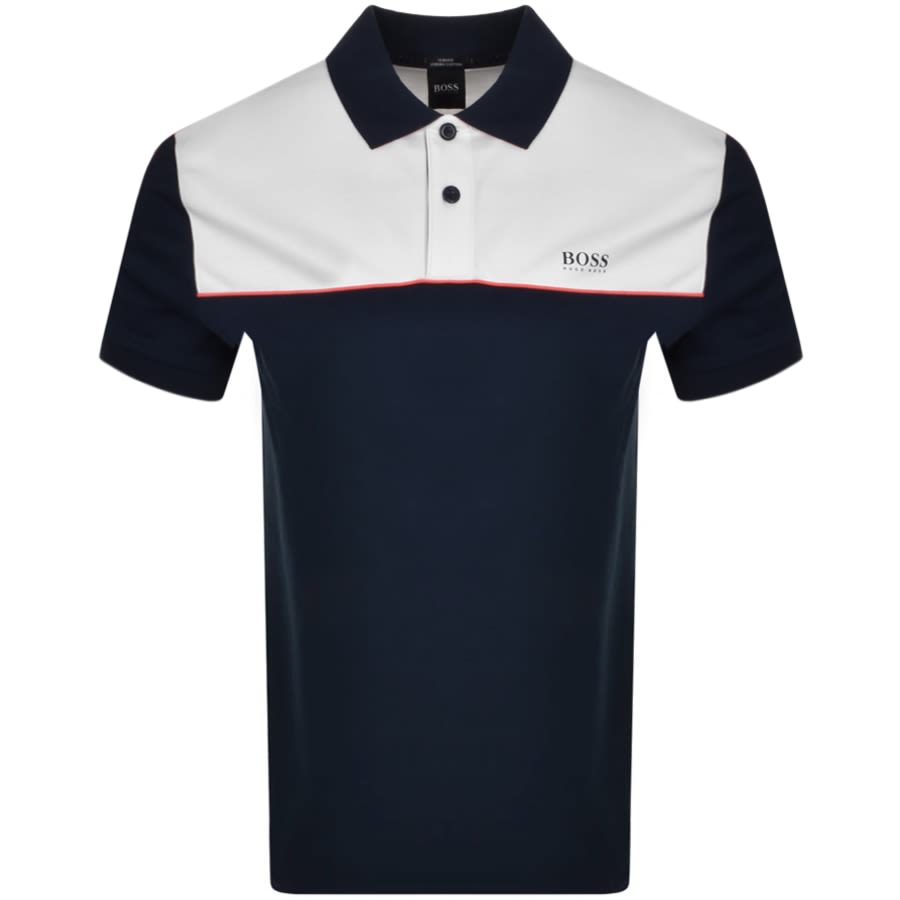Alternative Image for ProductBOSS Paule 1 Polo T Shirt Navy1