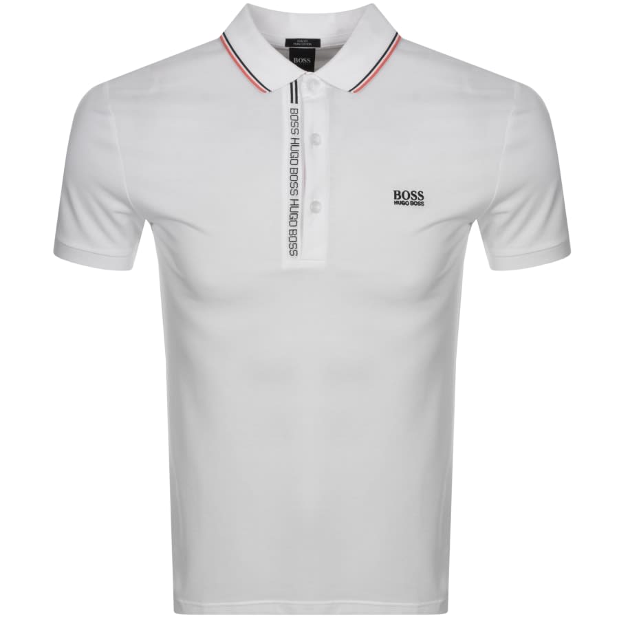 BOSS Paule 4 Jersey Polo T Shirt | Menswear United