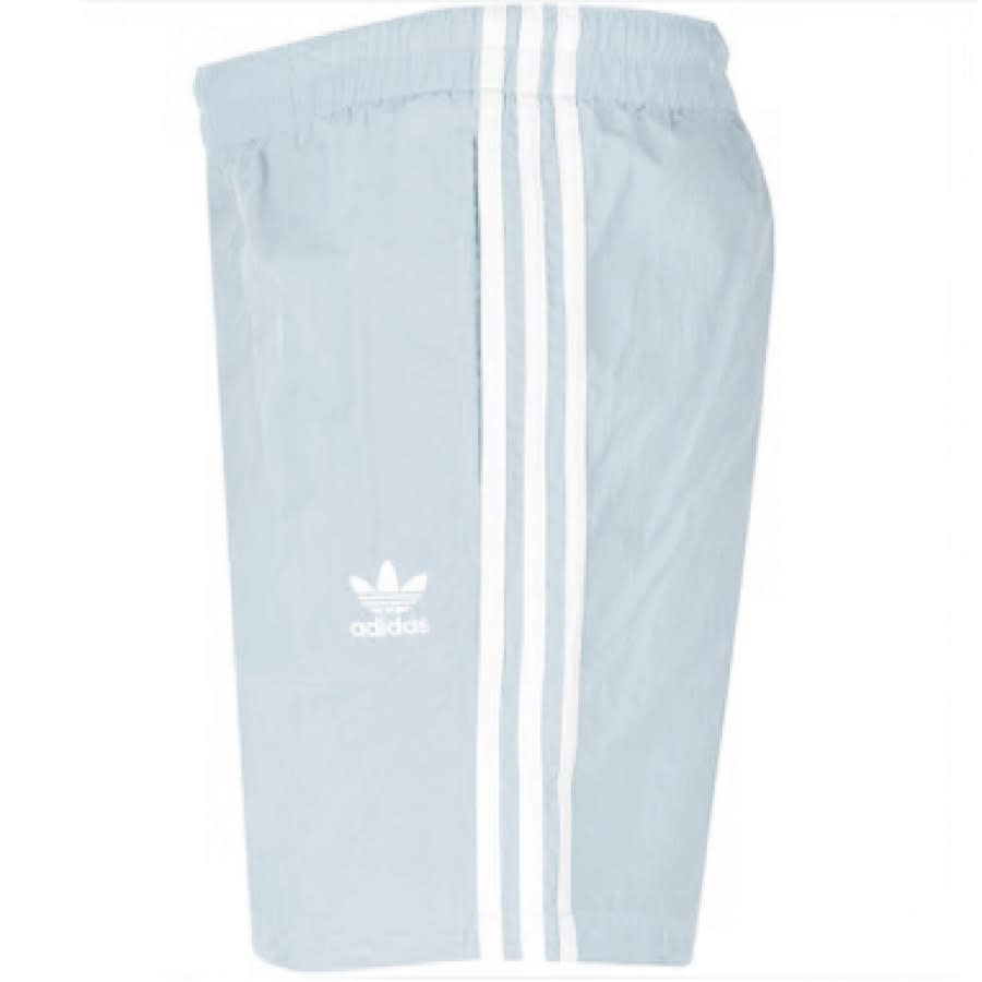Alternative Image for Productadidas Originals 3 Stripes Swim Shorts Blue3