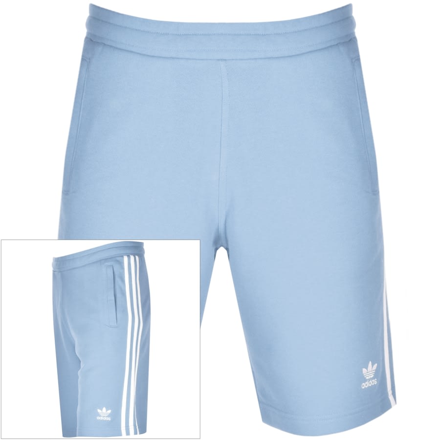 Alternative Image for Productadidas Originals Three Stripe Shorts Blue1