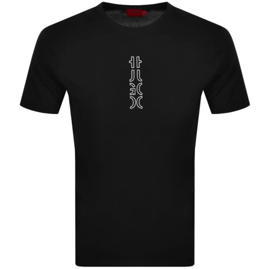 Alternative Image for ProductHUGO Durned 213 Short Sleeved T Shirt Black1