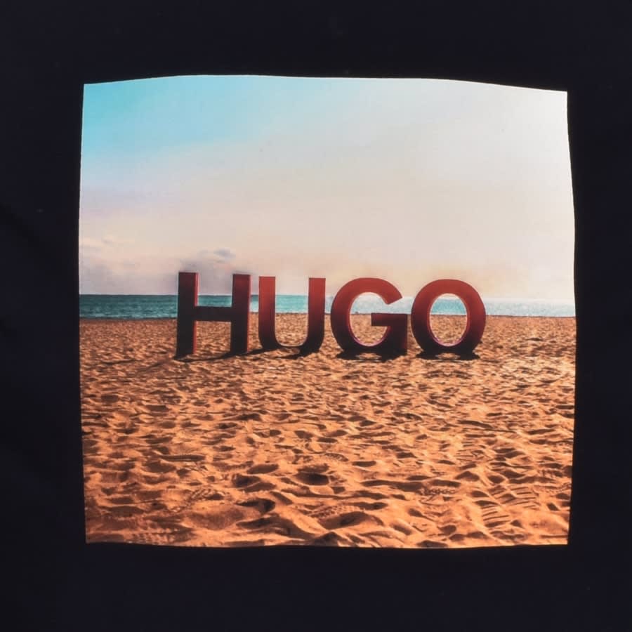 Alternative Image for ProductHUGO Doldplay Crew Neck T Shirt Navy3