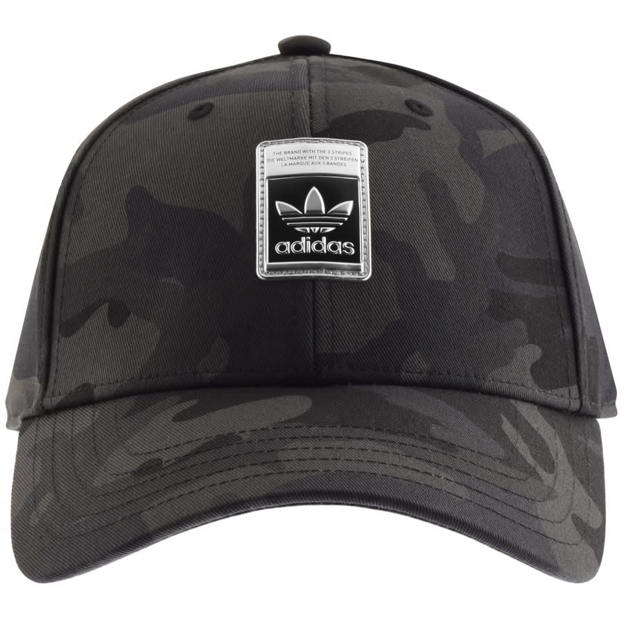 Alternative Image for Productadidas Originals Camo Baseball Cap Grey1